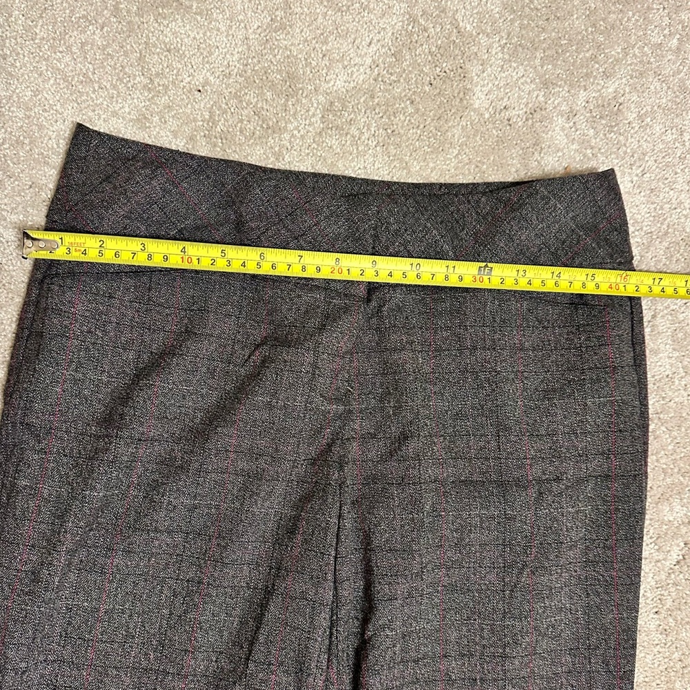 Ann Taylor LOFT gray plaid pants - Picture 7 of 15